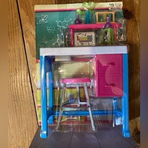Barbie science lab accessories
